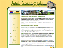 Tablet Screenshot of hotelabshoff.com